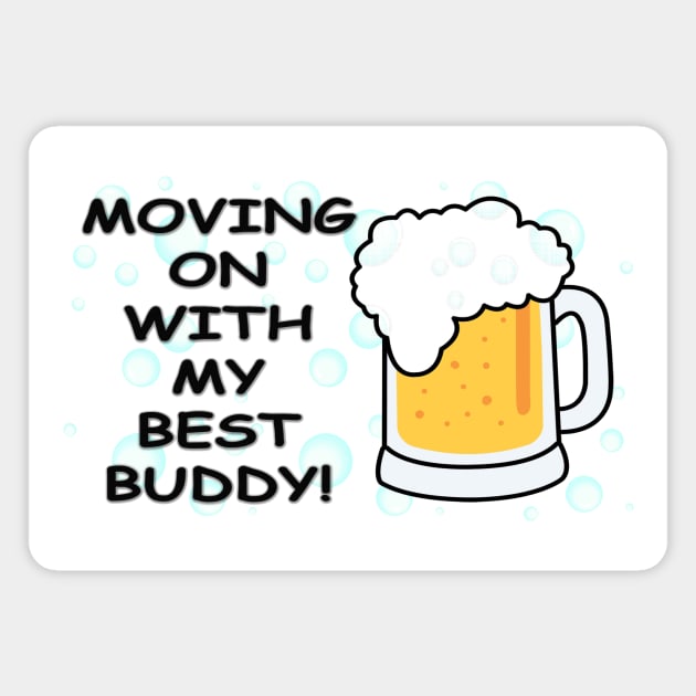 Best Buddy Magnet by VersatileCreations2019